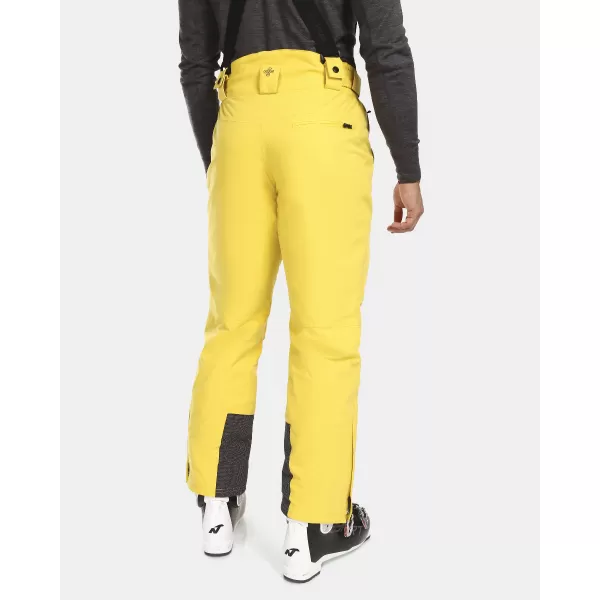  Pantaloni de schi pentru bărbați KILPI MIMAS-M UM0406KI CHIHLIMBAR 
