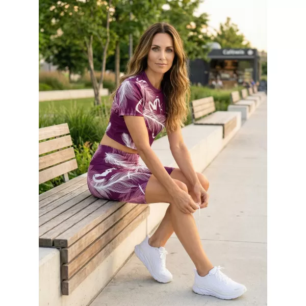  Jambiere de damă deasupra genunchiului premium ALTISPORT VOJ/ALW001LEG02 FUCSIE 