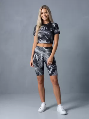 Jambiere de damă deasupra genunchiului premium ALTISPORT VOJ/ALW001LEG02 GRI INCHIS