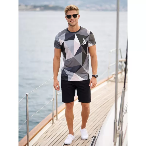  Tricou funcțional premium plus pentru bărbați ALTISPORT VOJ/ALM007TR02 GRI 
