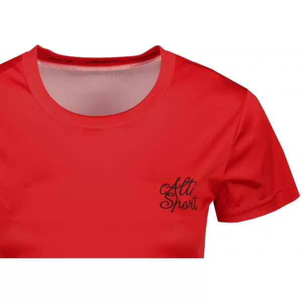  Tricou funcțional premium pentru femei ALTISPORT VOJ/ALW000TR01 ROȘU 