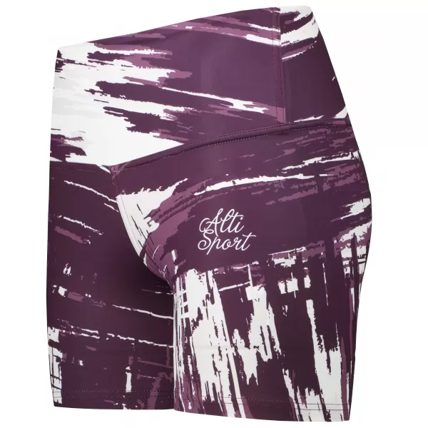  Jambiere scurte premium de damă ALTISPORT VOJ/ALW010LEG03 VIOLET 