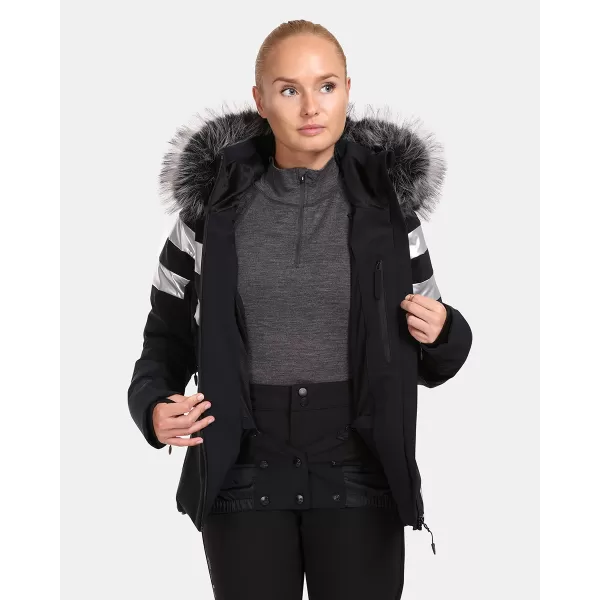  Jachetă de schi pentru femei KILPI LTD ASTER-W UL0141KI NEGRU 