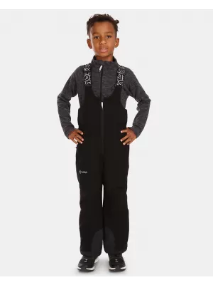 Pantaloni de schi pentru copii KILPI CHARLIE-J UJ0402KI NEGRU