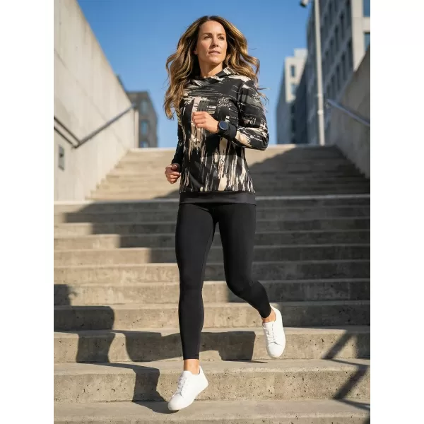  Hanorac funcțional premium pentru femei ALTISPORT VOJ/ALW010MI01 NEGRU MARO 