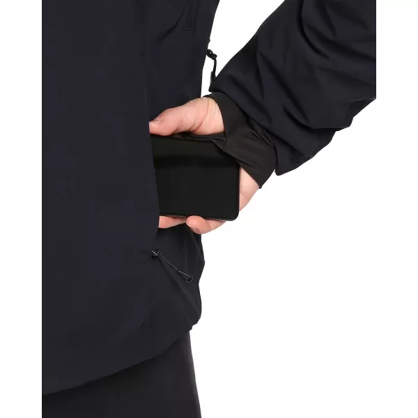  Jachetă de schi pentru bărbați KILPI LTD ASTER-M UM0141KI NEGRU 
