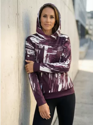 Hanorac funcțional premium pentru femei ALTISPORT VOJ/ALW010MI01 VIOLET