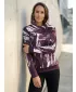 Hanorac funcțional premium pentru femei ALTISPORT VOJ/ALW010MI01 VIOLET