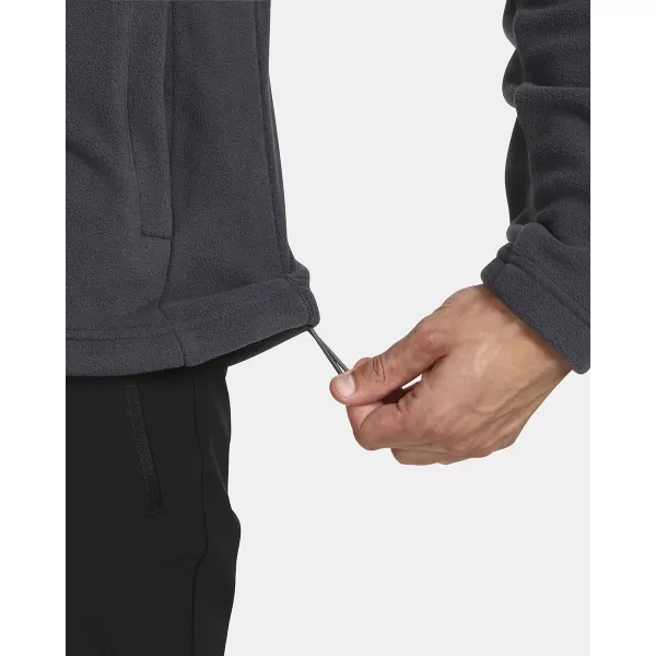  Hanorac pentru bărbați din fleece KILPI GLANDER-M UM0210KI GRI ÎNCHIS 