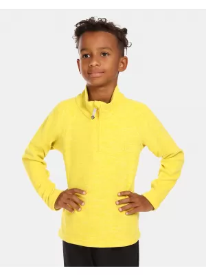 Hanorac fleece pentru copii KILPI ALMERI-J UJ0204KI CHIHLIMBAR