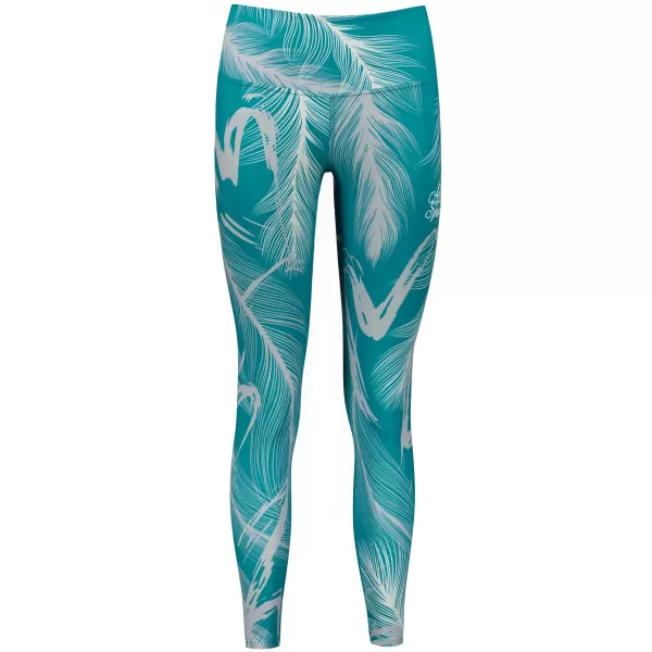  Jambiere lungi premium de damă ALTISPORT VOJ/ALW001LEG01 SMARALD 