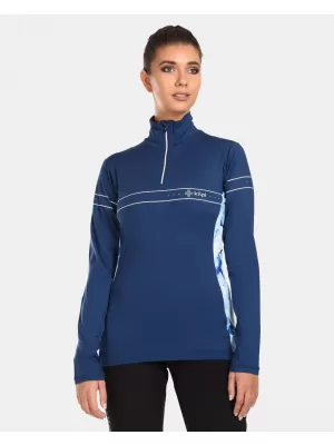 Tricou funcțional de damă KILPI LEEMA-W UL0508KI ALBASTRU ÎNCHIS
