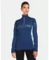 Tricou funcțional de damă KILPI LEEMA-W UL0508KI ALBASTRU ÎNCHIS