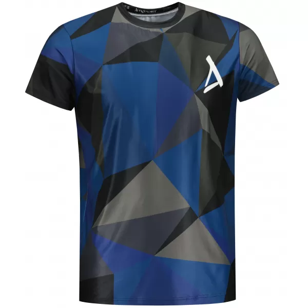  Tricou funcțional premium plus pentru bărbați ALTISPORT VOJ/ALM007TR02 ALBASTRU INCHIS 