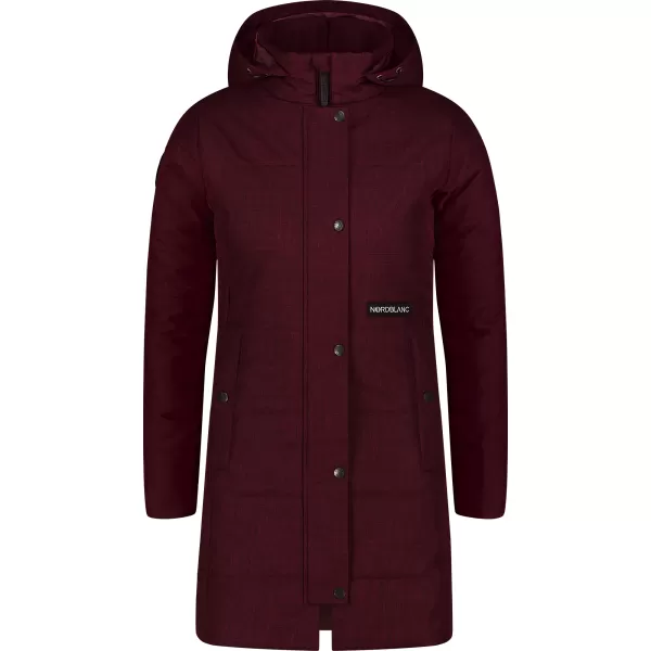  Palton de iarnă de damă NORDBLANC MYSTIQUE NBWJL7943 BURGUNDIA 