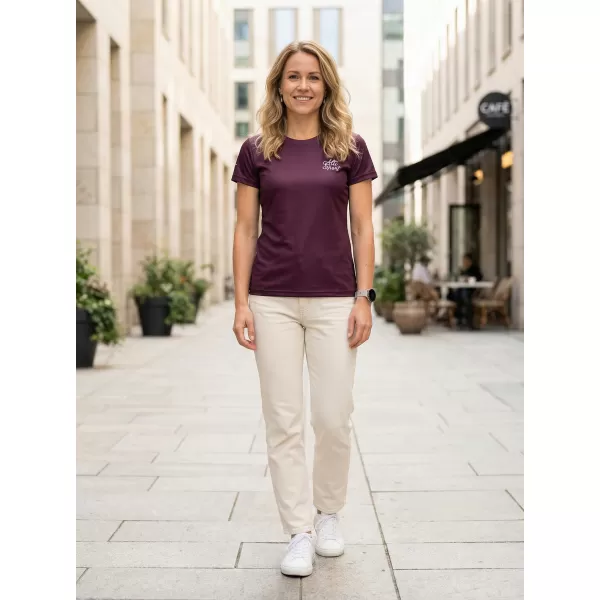  Tricou funcțional premium pentru femei ALTISPORT VOJ/ALW000TR01 VIOLET 