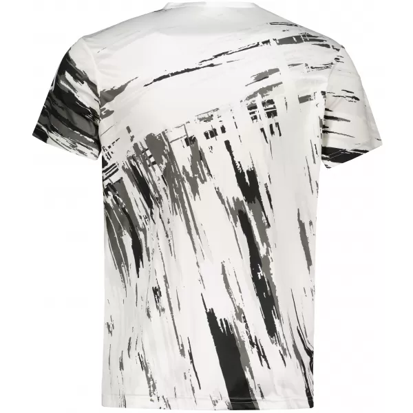  Tricou funcțional premium pentru bărbați ALTISPORT VOJ/ALM010TR01 ALB-NEGRU 