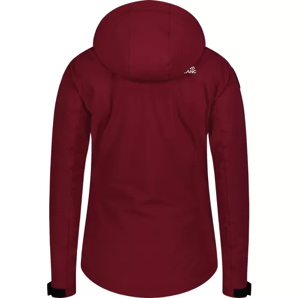  Jachetă de schi pentru femei NORDBLANC CREVASSE NBWJL7932 BURGUNDIA 