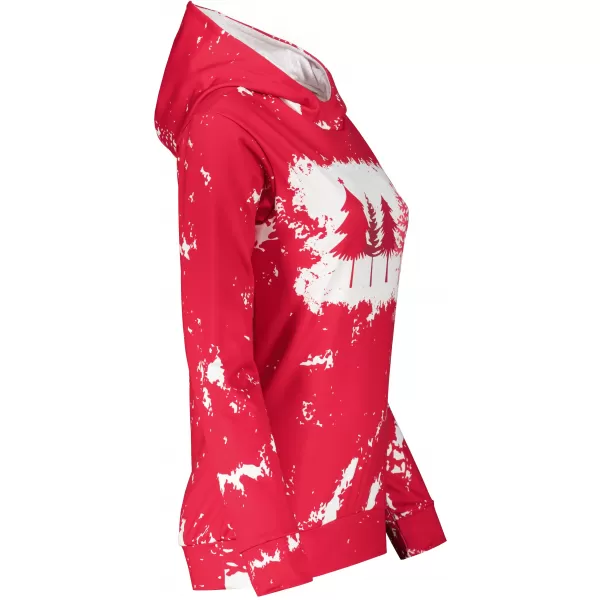  Hanorac funcțional premium pentru femei ALTISPORT VOJ/ALWVN4MI01 MAGENTA 