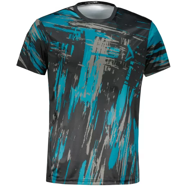  Tricou funcțional premium pentru bărbați ALTISPORT VOJ/ALM010TR01 NEGRU/SMARALD 