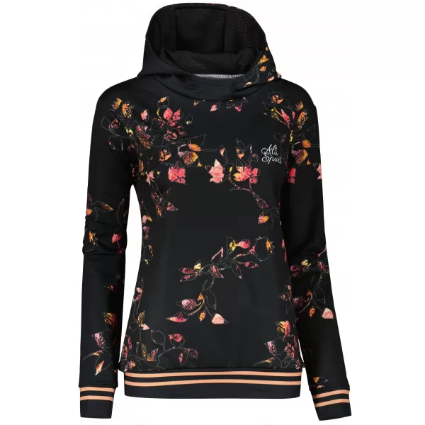  Hanorac premium pentru femei ALTISPORT VOJ/ALW024MI01 NEGRU 