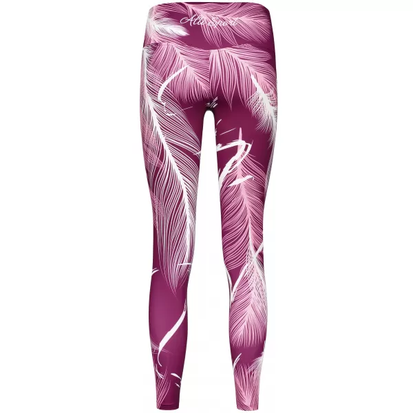  Jambiere lungi premium de damă ALTISPORT VOJ/ALW001LEG01 FUCSIE 