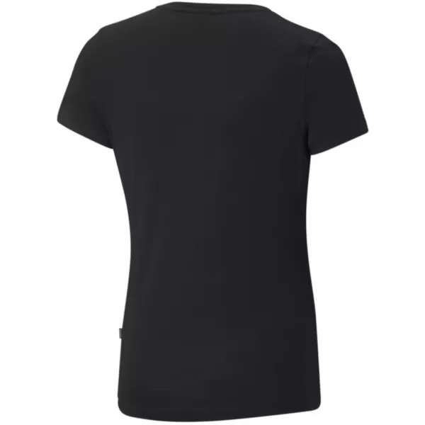  Tricou fetita PUMA ESS LOGO TEE 587029-01 NEGRU 