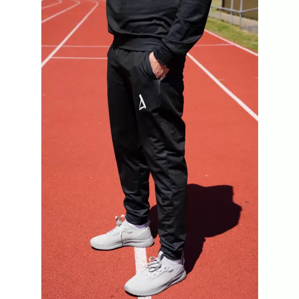  Pantaloni de trening funcționali premium unisex ALTISPORT VOJ/ALM013TEP01 NEGRU 