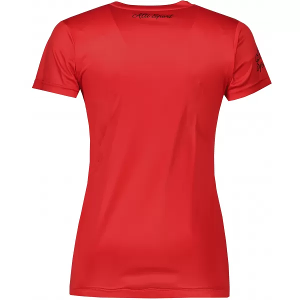  Tricou funcțional premium pentru femei ALTISPORT VOJ/ALW000TR01 ROȘU 