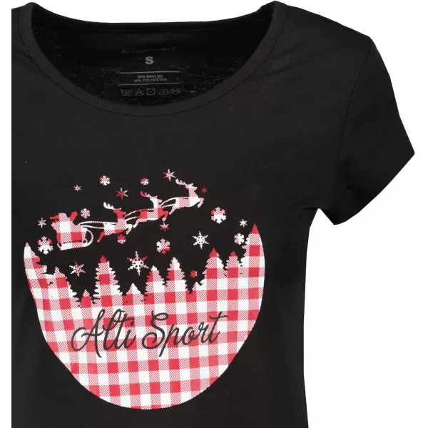  Tricou pentru femei ALTISPORT VANOCE01W122 NEGRU 