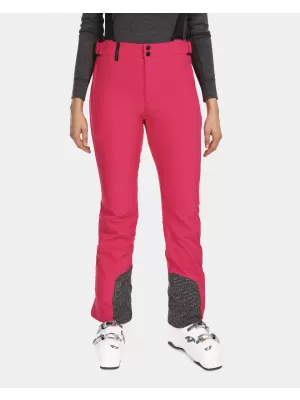 Pantaloni de schi softshell pentru femei KILPI RHEA-W UL0407KI ROZ