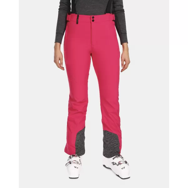  Pantaloni de schi softshell pentru femei KILPI RHEA-W UL0407KI ROZ 