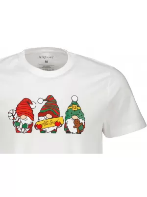 Tricou pentru bărbați ALTISPORT VANOCE04M129 ALB