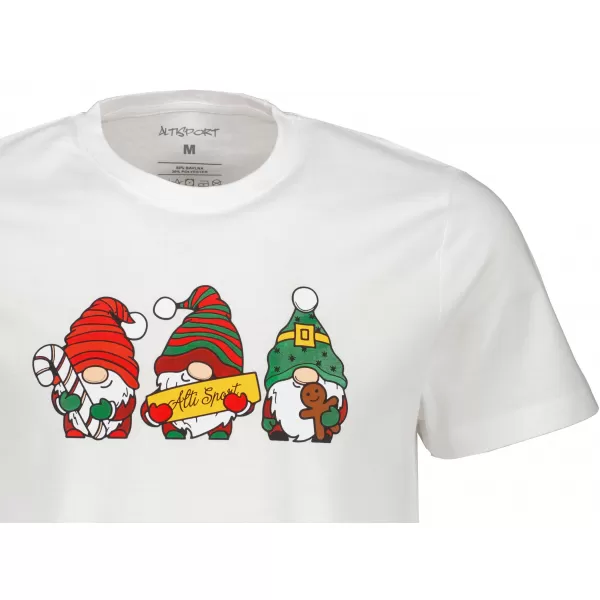  Tricou pentru bărbați ALTISPORT VANOCE04M129 ALB 