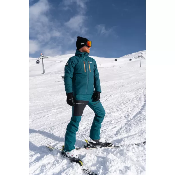  Jachetă de schi pentru bărbați NORDBLANC OFFHAND NBWJM7927 VERDE 