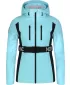 Jachetă de schi softshell pentru femei NORDBLANC APRES-SKI NBWJL7928 ALBASTRU DESCHIS