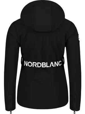 Jachetă de schi softshell pentru femei NORDBLANC APRES-SKI NBWJL7928 NEGRU