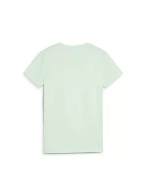 Tricou pentru femei PUMA ESS LOGO TEE 586775-90 VERDE