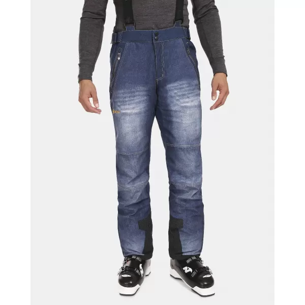  Pantaloni de schi pentru bărbați KILPI JEANSO-M UM0408KI ALBASTRU ÎNCHIS 