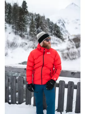 Geaca de iarna pentru barbati NORDBLANC BRILLIANCY NBWJM7926 ROŞU