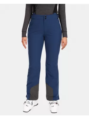 Pantaloni de schi pentru femei KILPI ELARE-W UL0406KI ALBASTRU ÎNCHIS
