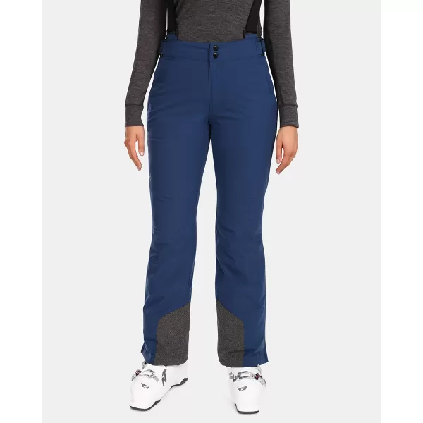  Pantaloni de schi pentru femei KILPI ELARE-W UL0406KI ALBASTRU ÎNCHIS 
