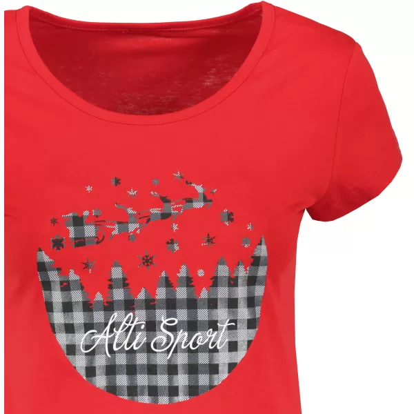  Tricou pentru femei ALTISPORT VANOCE01W122 ROȘU 