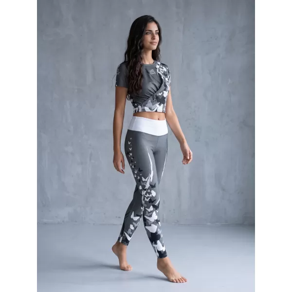  Jambiere lungi premium de damă ALTISPORT VOJ/ALW022LEG01 GRI 