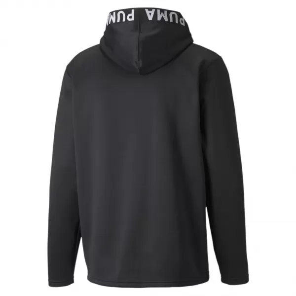  Hanorac pentru bărbați PUMA TRAIN PWR FLEECE HOODIE 520893-01 NEGRU 