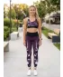 Sutien sport premium pentru femei ALTISPORT VOJ/ALW022POD01 VIOLET