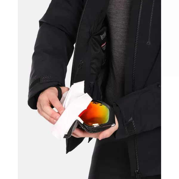  Jachetă de schi pentru bărbați KILPI LTD ASTER-M UM0141KI NEGRU 
