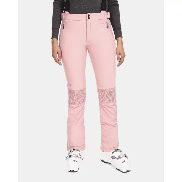  Pantaloni de schi softshell pentru femei KILPI DIONE-W UL0408KI ROZ DESCHIS 