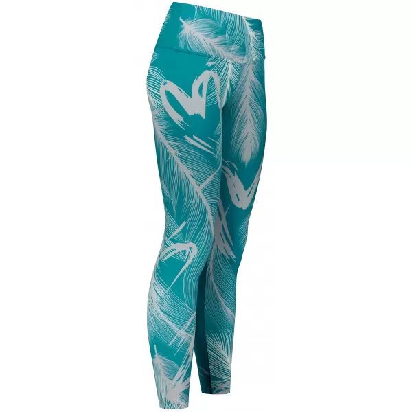  Jambiere lungi premium de damă ALTISPORT VOJ/ALW001LEG01 SMARALD 