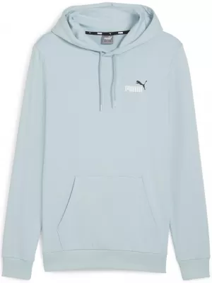 Hanorac pentru bărbați PUMA ESS+ 2 COL SMALL LOGO HOODIE 680990-22 ALBASTRU